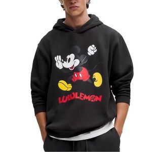 Lululemon Black Mickey Mouse Hoodie